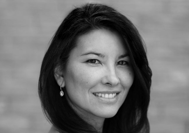 Uncropped author photo (b&w) cropped